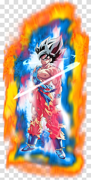 Goku SSJ (Namek), Ultra Instinct Aura Palette # transparent background PNG  clipart