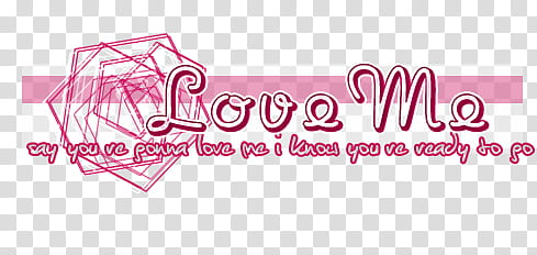 pink text transparent background PNG clipart