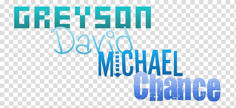 Texto Greyson Chance transparent background PNG clipart