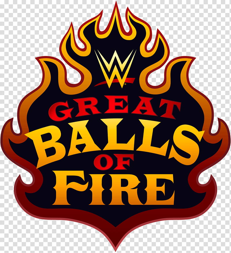 WWE Great Balls of Fire New Official Logo transparent background PNG clipart