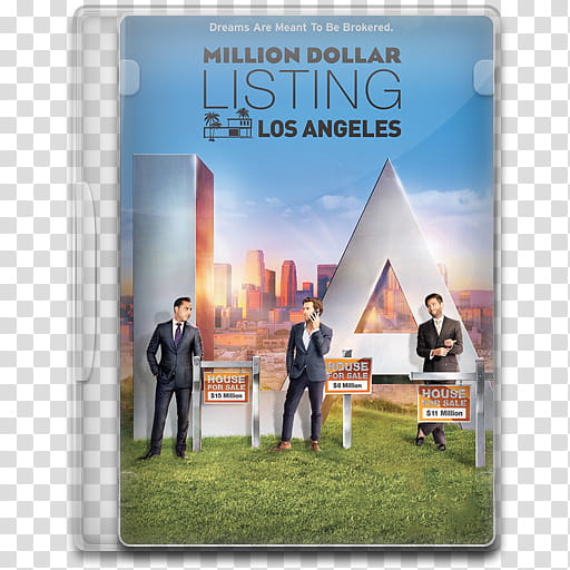 TV Show Icon Mega , Million Dollar Listing, Million Dollar Listing Los Angeles poster transparent background PNG clipart