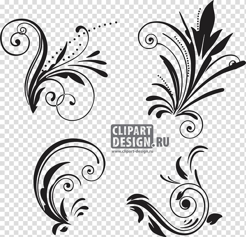 Black And White Flower, Motif, Europe, Ornament, Television, Black And White
, Line Art, Text transparent background PNG clipart