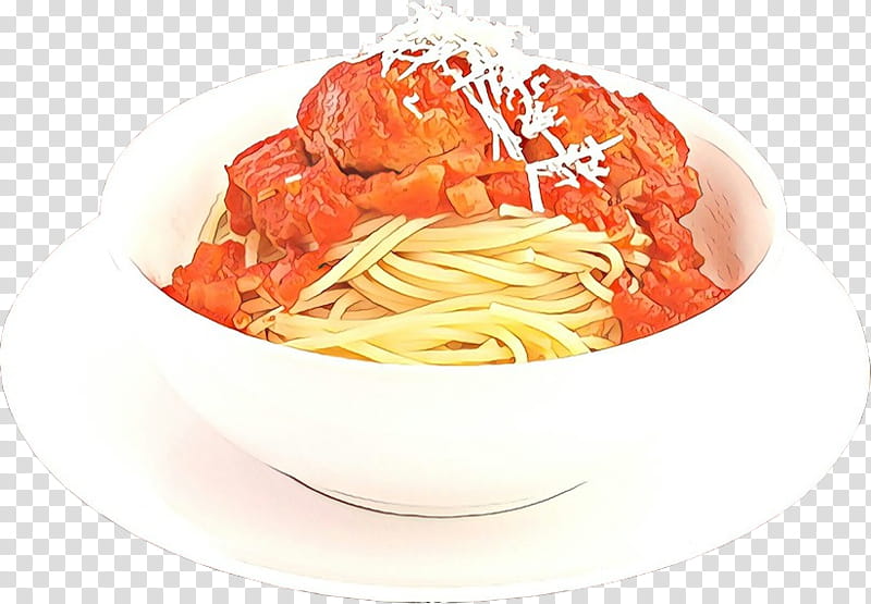 dish food cuisine ingredient capellini, Spaghetti, Noodle, Taglierini, Naporitan, Recipe transparent background PNG clipart