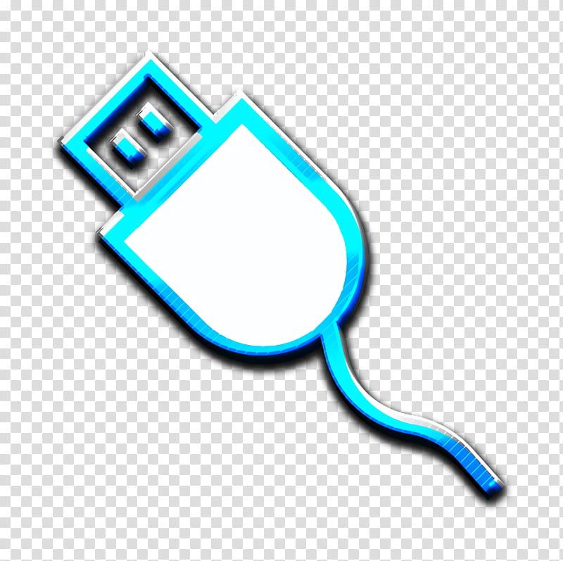 cable icon connection icon connector icon, Device Icon, Plug Icon, Tech Icon, Usb Icon, Line, Electric Blue, Logo transparent background PNG clipart