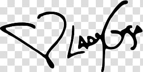 Recursos, Lady Gaga signature transparent background PNG clipart