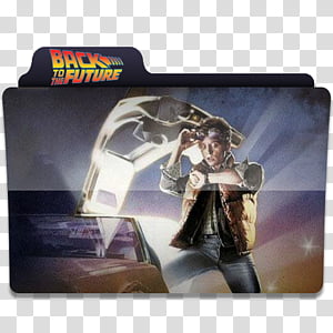 Folder Icons Movie Pack 1, backtothefuture1 transparent background PNG clipart thumbnail