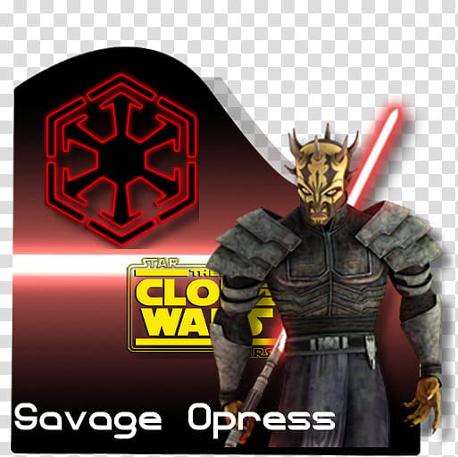 Star Wars The Clone Wars Sith Savage Opress Icon