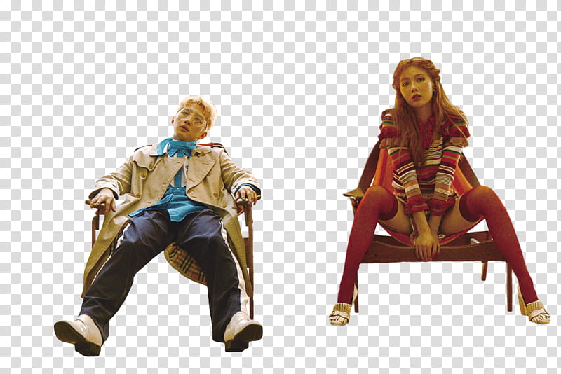 Triple H, man and woman sitting on armchairs transparent background PNG clipart