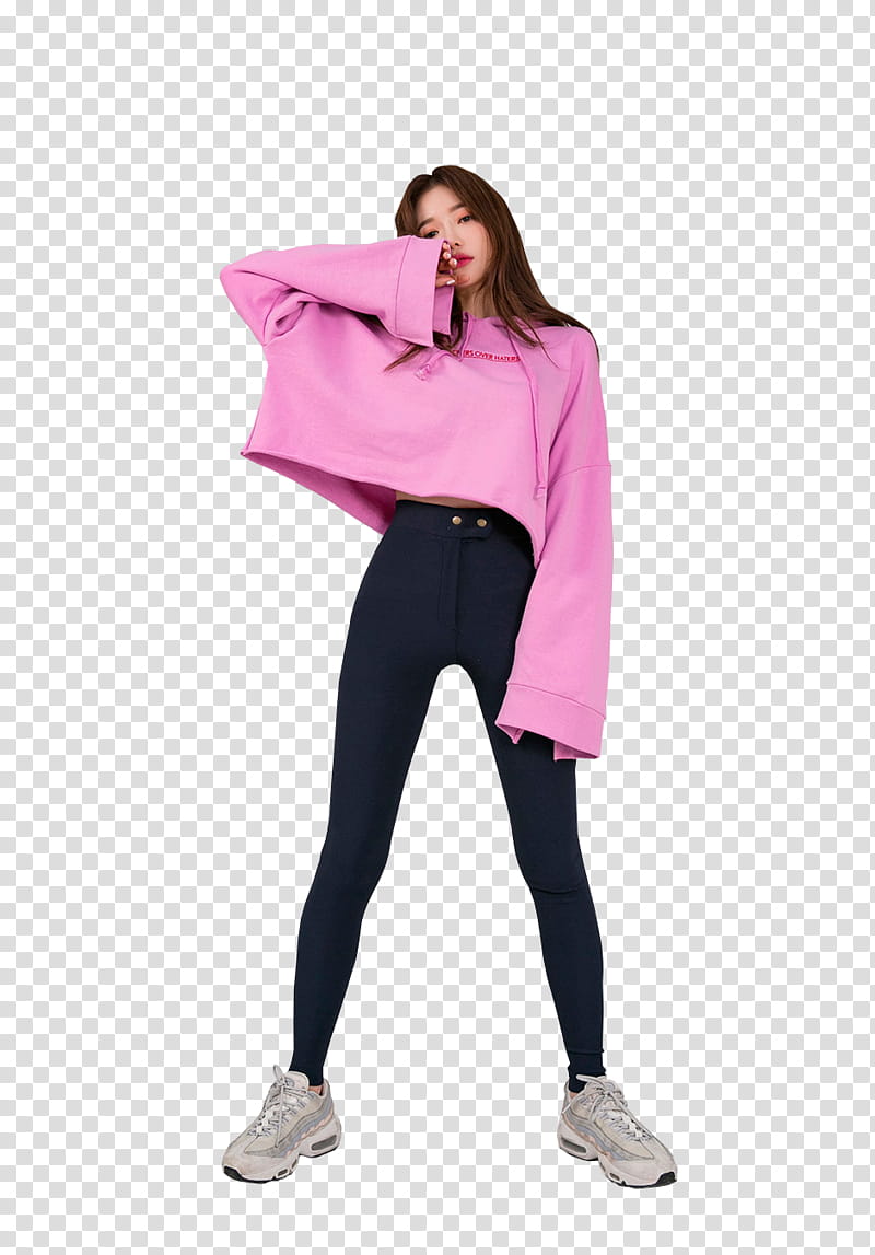 SEO SUNG KYUNG, women wearing black leggings transparent background PNG clipart