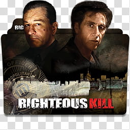 Robert De Niro Movies Folder Icon , Righteous Kill_x transparent background PNG clipart
