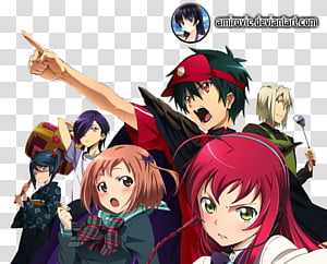 Anime, The Devil Is a Part-Timer!, Emi Yusa, Sadao Maou, HD