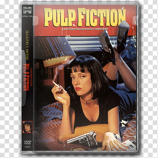 DvD Case Icon Special , Pulp Fiction DvD Case transparent background PNG clipart