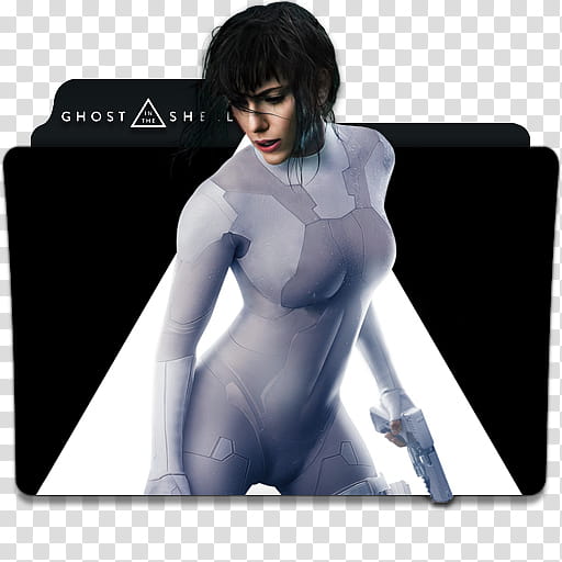 Ghost in the Shell  Folder Icon , Ghost in the Shell v transparent background PNG clipart