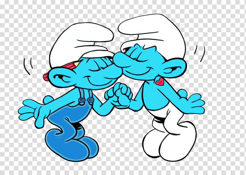Hefty Smurf Turquoise, Vanity Smurf, Smurfette, Handy Smurf, Smurfs, Vexy, Cartoon, Character transparent background PNG clipart
