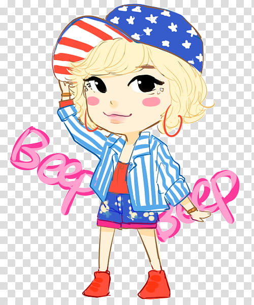 SNSD Sunny Beep Beep Chibi transparent background PNG clipart