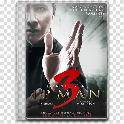 Movie Icon Mega , Ip Man , IP Man DVD case transparent background PNG clipart