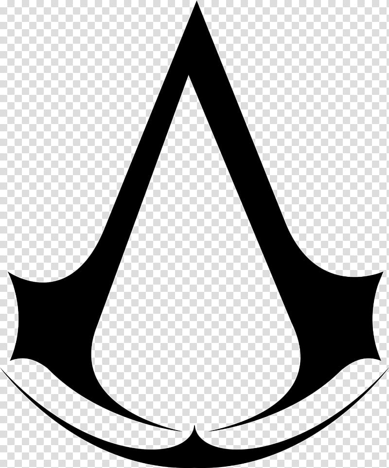 Assassin Creed Logo Resource , black triangle art transparent background PNG clipart