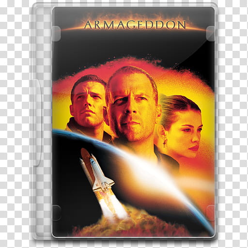 Movie Icon , Armageddon, Armageddon movie case transparent background PNG clipart