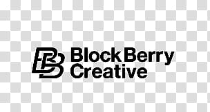 BlockBerry Creative Logo Render, BlockBerry text transparent background PNG clipart