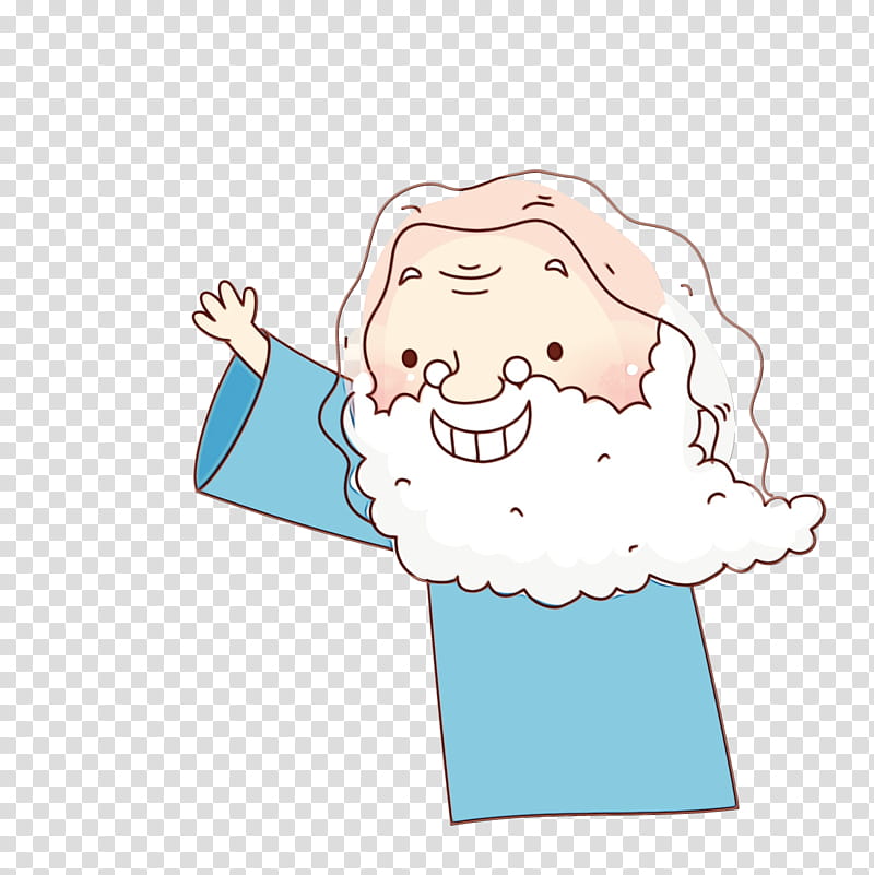 Cartoon Drawing Edward Newgate Beard Character, Watercolor, Paint, Wet Ink, Cartoon, Businessperson, Facial Hair, Santa Claus transparent background PNG clipart