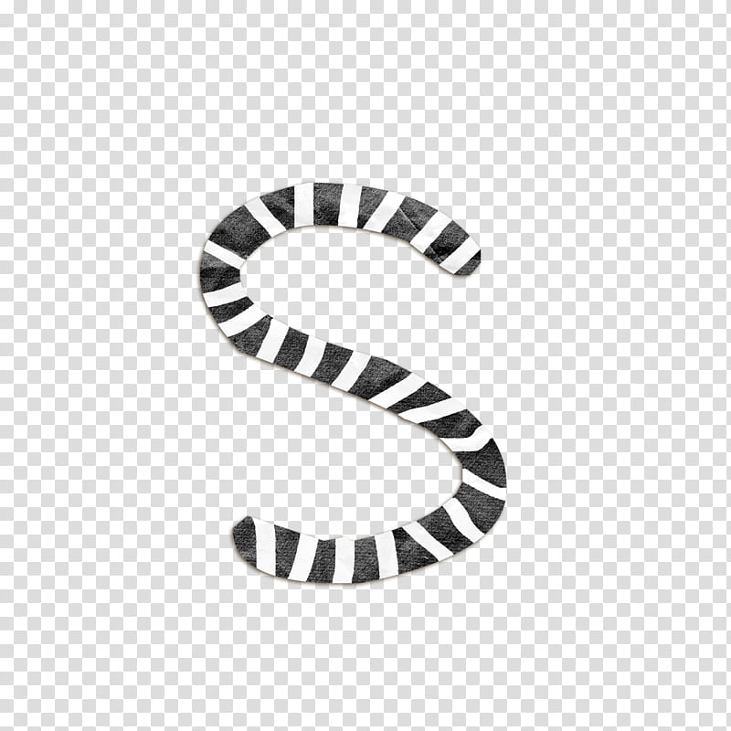 Freaky, gray and white letter-S illustration transparent background PNG clipart