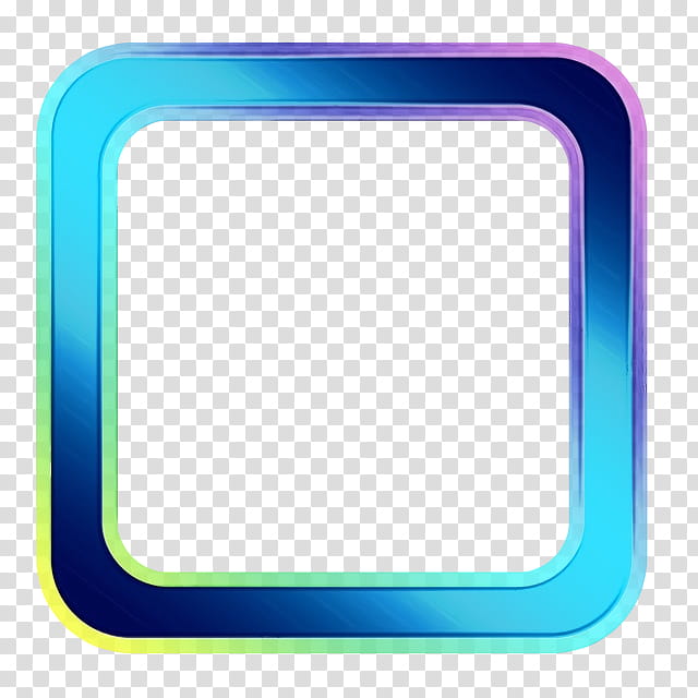 Line, Frames, Meter, Aqua, Blue, Rectangle, Square transparent background PNG clipart