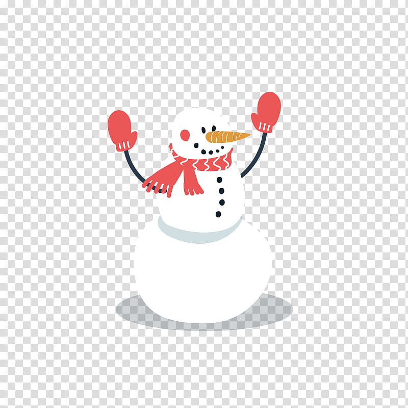 Christmas Winter, Snowman, Scarf, Christmas Day, Logo, Animation, White, Cartoon transparent background PNG clipart