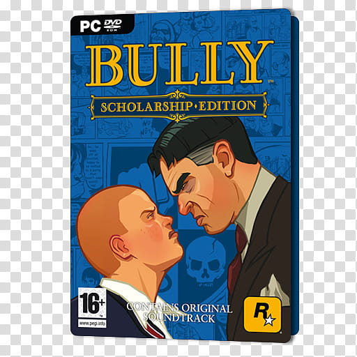 PC Games Dock Icons , Bully, Bully Scholarship Edition case transparent background PNG clipart