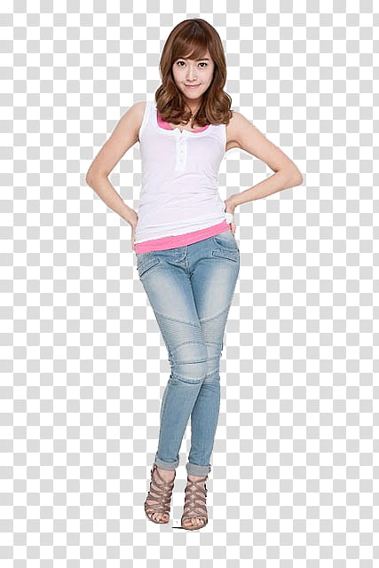 SNSD Girls Generation, woman putting her hands on waist transparent background PNG clipart