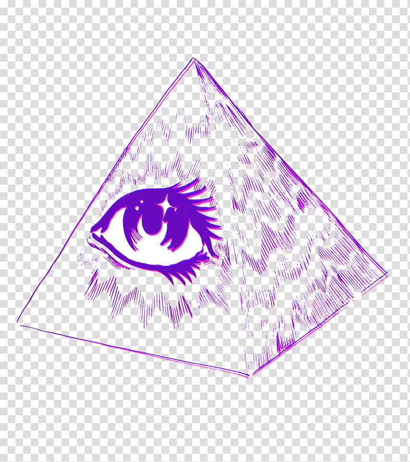 s, purple eyed pyramid illustration transparent background PNG clipart