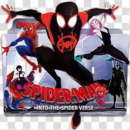 Spider Man Into The Spider Verse  Icon , Spiderman Into The Spider-Verse v_x transparent background PNG clipart