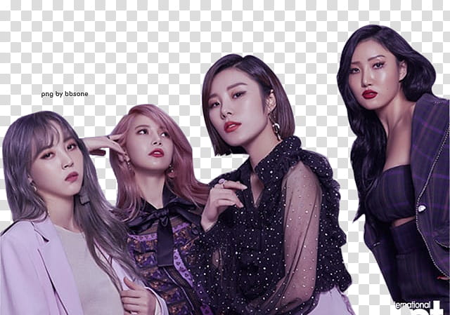 MAMAMOO, K-pop girl group members transparent background PNG clipart