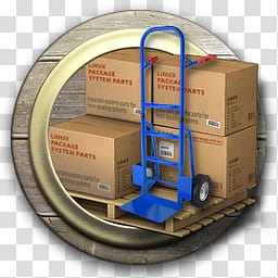 Sphere   the new variation, blue hand truck illustration transparent background PNG clipart