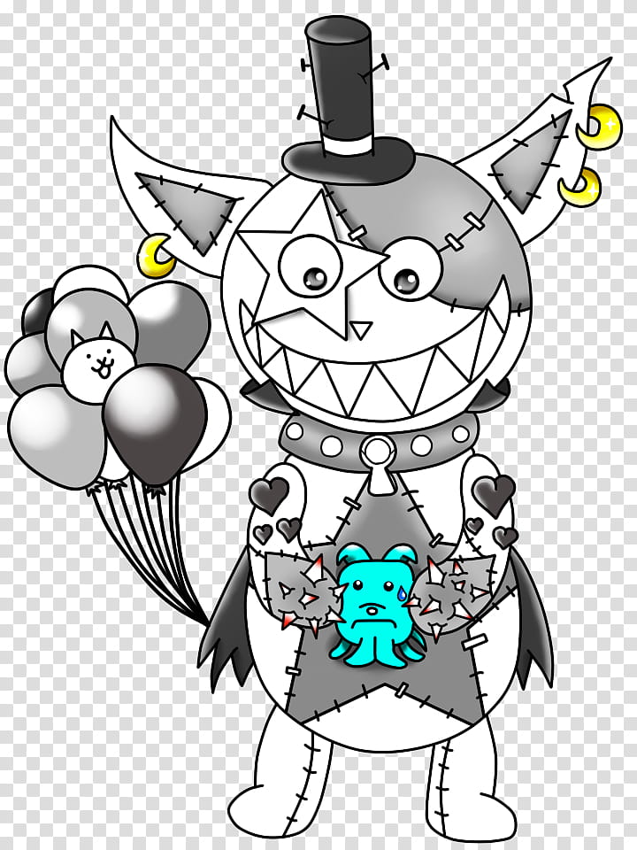 The Battle Cats, Warlock And Shibalien transparent background PNG clipart