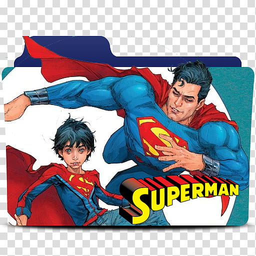 Superman Rebirth Icon Folder transparent background PNG clipart