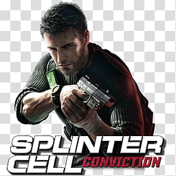 Splinter Cell Conviction Icon, Splinter Cell, Conviction, Splinter Cell Conviction transparent background PNG clipart