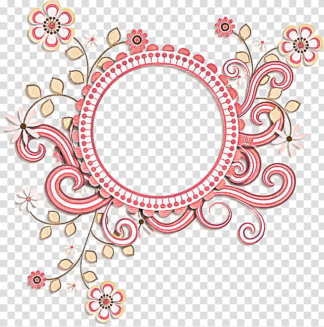 Pink Flower Frame, Frames, Floral Design, Green, Sticker, Rose, Lace, Visual Arts transparent background PNG clipart