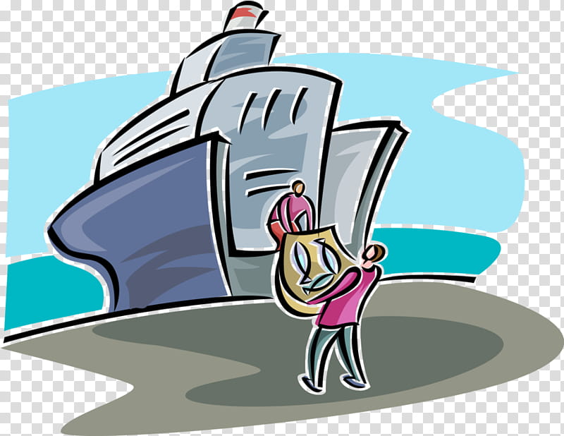 Ship, Cargo Ship, Container Ship, Cartoon, Dock, Cruise Ship transparent background PNG clipart