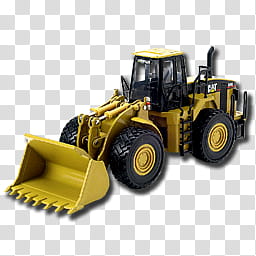 Caterpillar Dock Icons, Wheel Loader transparent background PNG clipart