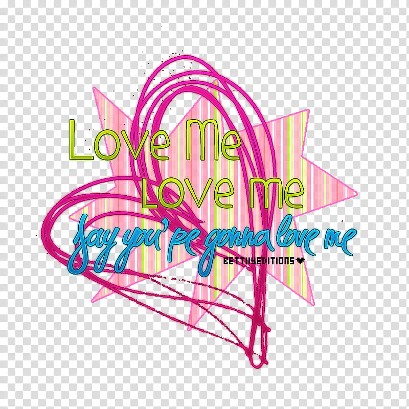 Textos de BTR, Love Me Love Me transparent background PNG clipart