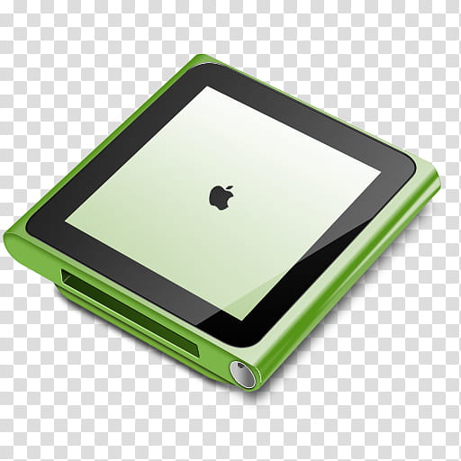iPod nano Multi Touch PSD , iPod nano green icon transparent background PNG clipart