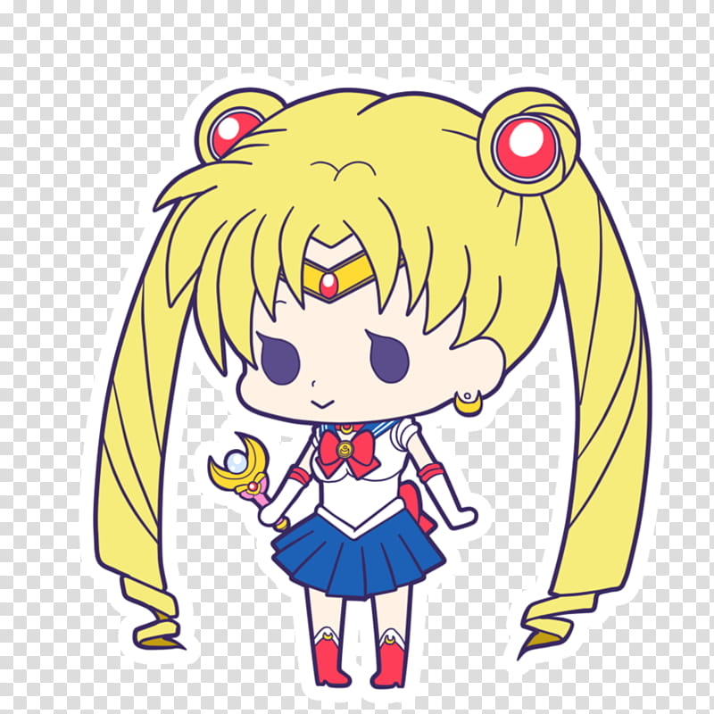 Sailor Moon chibi (Tales of Style) transparent background PNG clipart