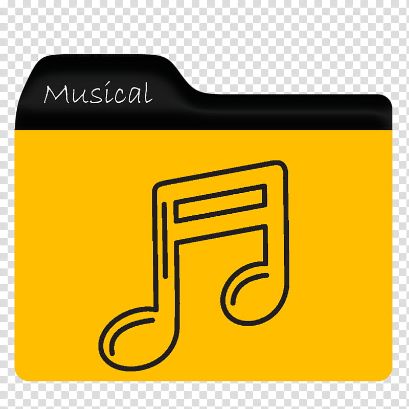 And Icons Folder, folder musical transparent background PNG clipart