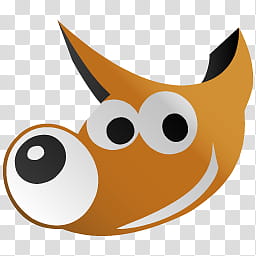dock icons, orange fox head illustration transparent background PNG clipart