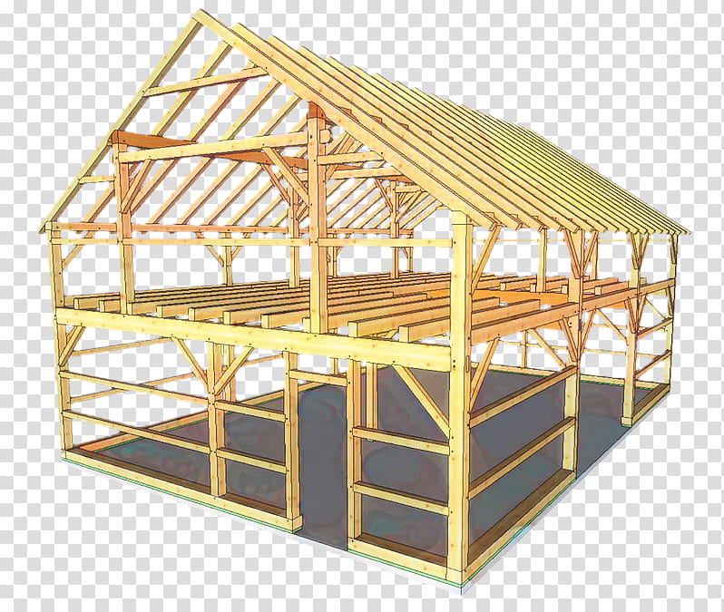 Building, Timber Framing, Lumber, Rafter, Tie, Woodworking Joints, Beam, Log Cabin transparent background PNG clipart