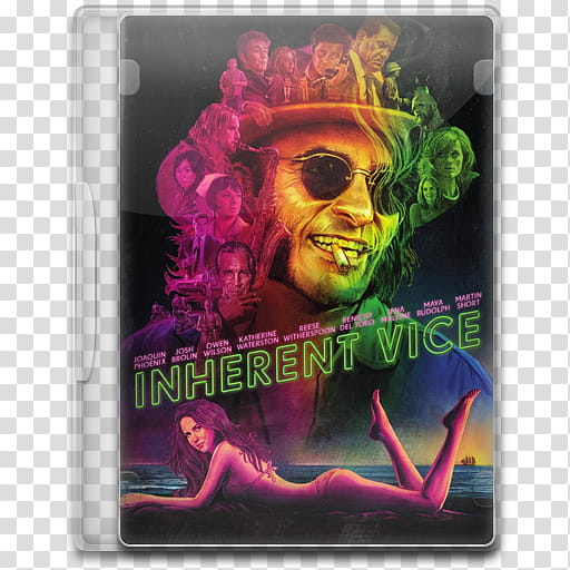 Movie Icon Mega , Inherent Vice, Inherent Vice disc case transparent background PNG clipart