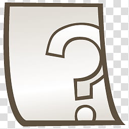 KOMIK Iconset , Unknow, question mark icon transparent background PNG clipart