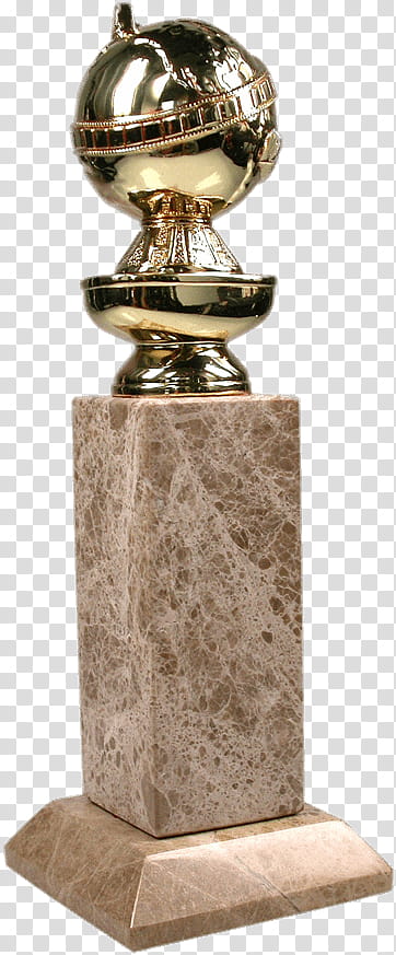 Trophy, Golden Globe Award, Statue, Grammy Awards, Golden Globe Awards Ceremony, Brass, Bronze, Metal transparent background PNG clipart