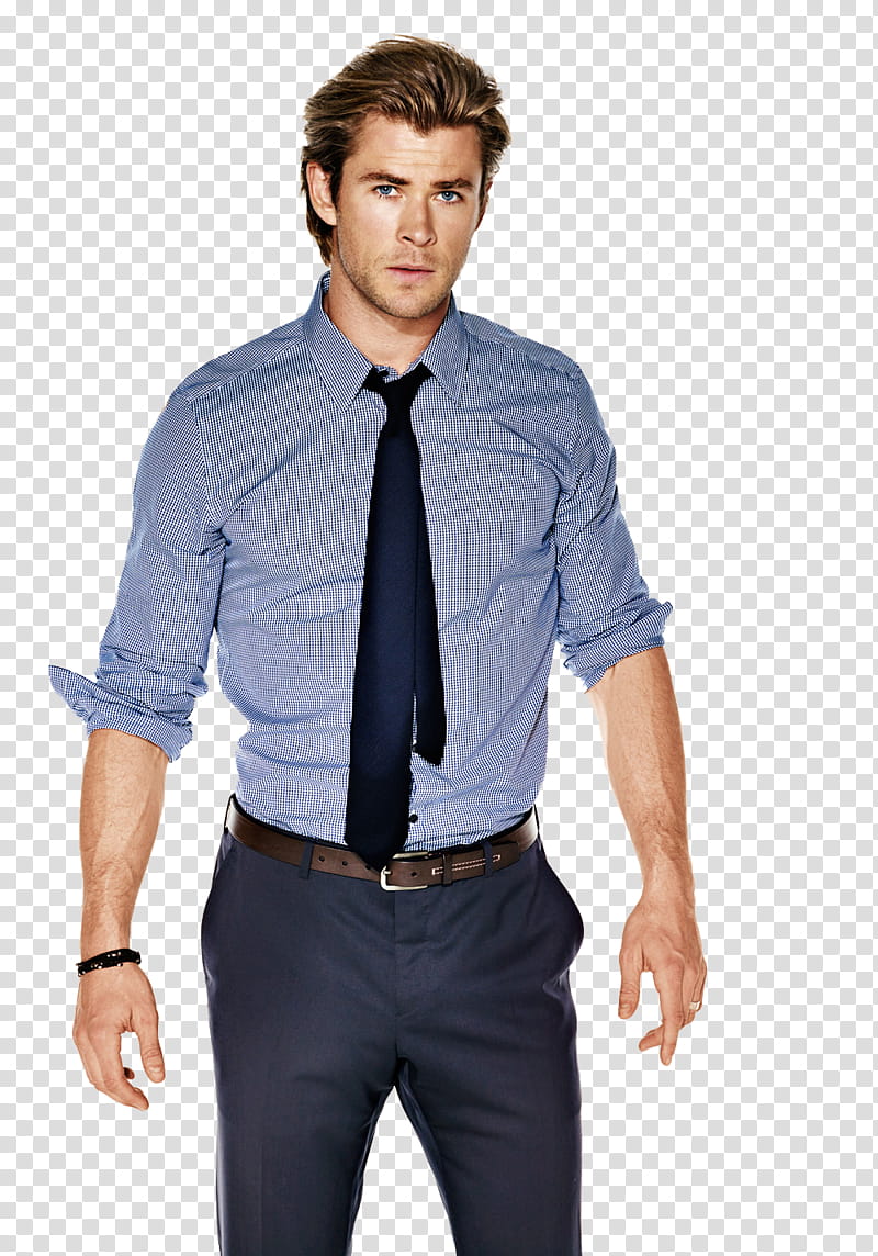 Chris Hemsworth, confident () transparent background PNG clipart