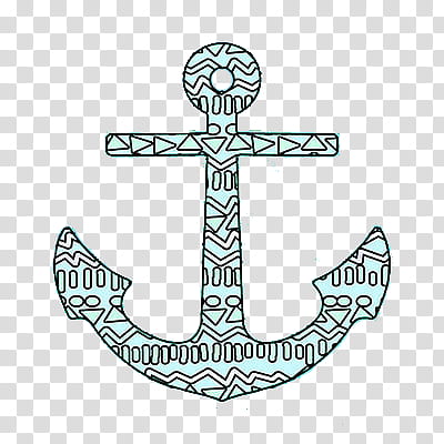 s, gray and white ship's anchor transparent background PNG clipart